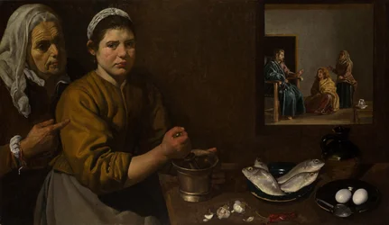Le Christ dans la maison de Marie et Marthe